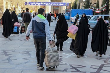 آغاز  آیین بزرگترین اعتکاف جوانان کشور در شیراز آغاز  آیین بزرگترین اعتکاف جوانان کشور در شیراز