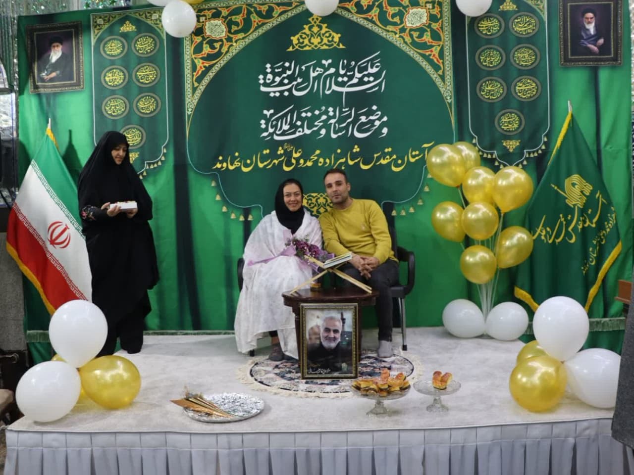 مسلمان شدن یک بانوی مسیحی در نیمه شعبان