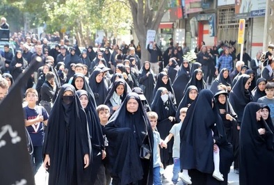 اجتماع پرشور عزاداران اربعین حسینی همدان