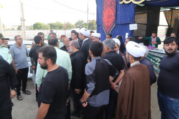 سرکشی از موکب های اربعینی همدان