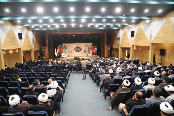 آیین سنگرسپاری مدیرکل تبلیغات اسلامی همدان به روایت تصویر