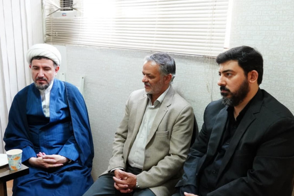 حضور مدیر کل تبلیغات اسلامی استان همدان در دفتر روزنامه سراسری قدس همدان