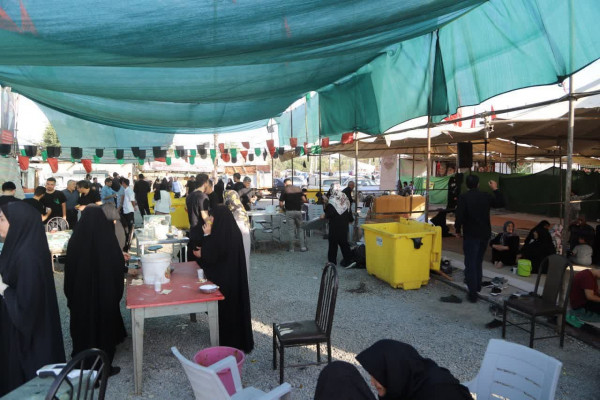 سرکشی از موکب های اربعینی همدان