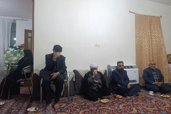 تکریم خانواده شهید محمدحسن نوفرستی؛ شهیدی که از تیزهوشان راهی حوزه شد