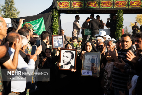 «بازگشت بی‌صدا، بدرقه‌ای پرشکوه؛ شهید گمنام کربلای4 در آغوش مردم آهنگرمحله آرام گرفت»