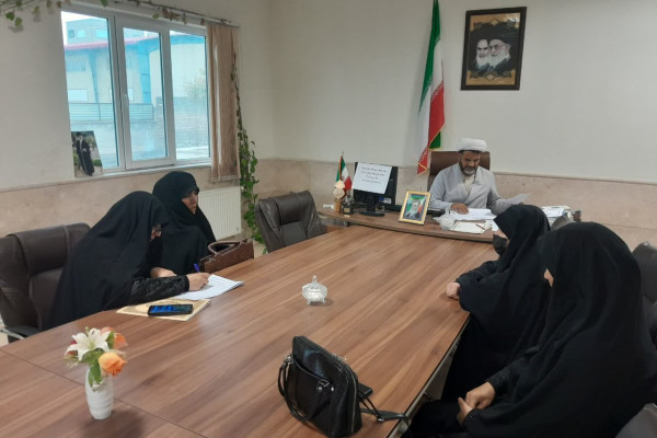 برگزاری جلسه  برنامه ریزی و هماهنگی رویداد توانمند سازی  (شهیده زمانی) شهرستان صحنه