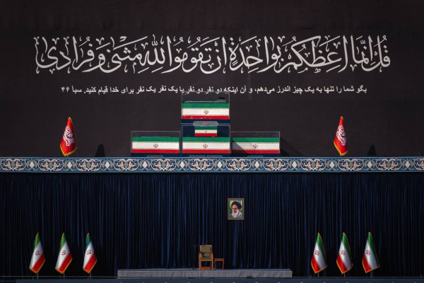 مراسم وداع با پیکر رهبر شهید ایران