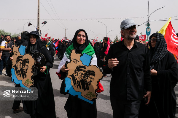مراسم باشکوه تشییع پیکر رهبر شهید انقلاب اسلامی برگزار شد