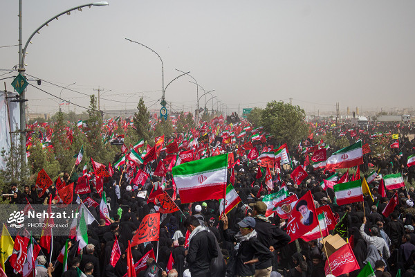 مراسم باشکوه تشییع پیکر رهبر شهید انقلاب اسلامی برگزار شد
