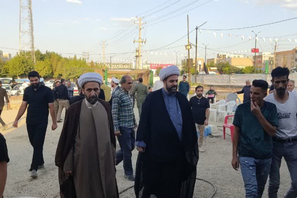 سرکشی از موکب های اربعینی همدان