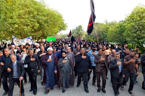 مراسم سالروز وفات حضرت ام البنین در گچساران برگزار شد